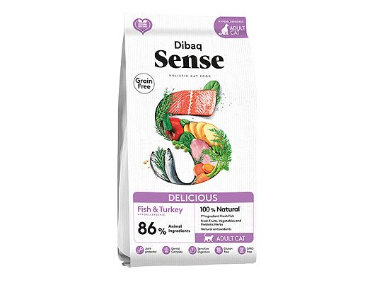 Sense Cat Holistic Hypoallergenic Grain Free Delicious Fish 